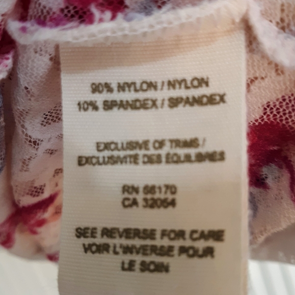 Free people LS floral sheer lace top sz SP *C1 - Picture 8 of 8